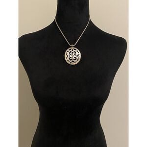 Brighton Contempo Medallion Charm Necklace
